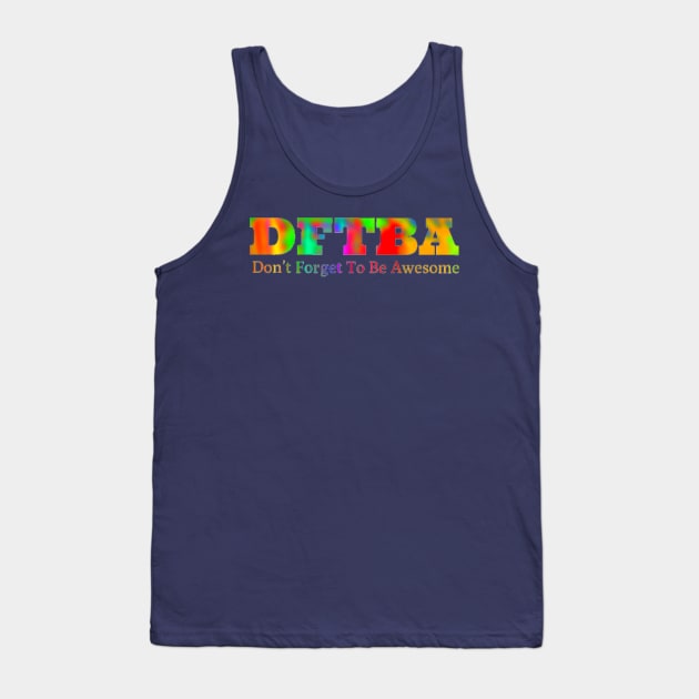 DFTBA (tie-dye) Tank Top by Amanda1775